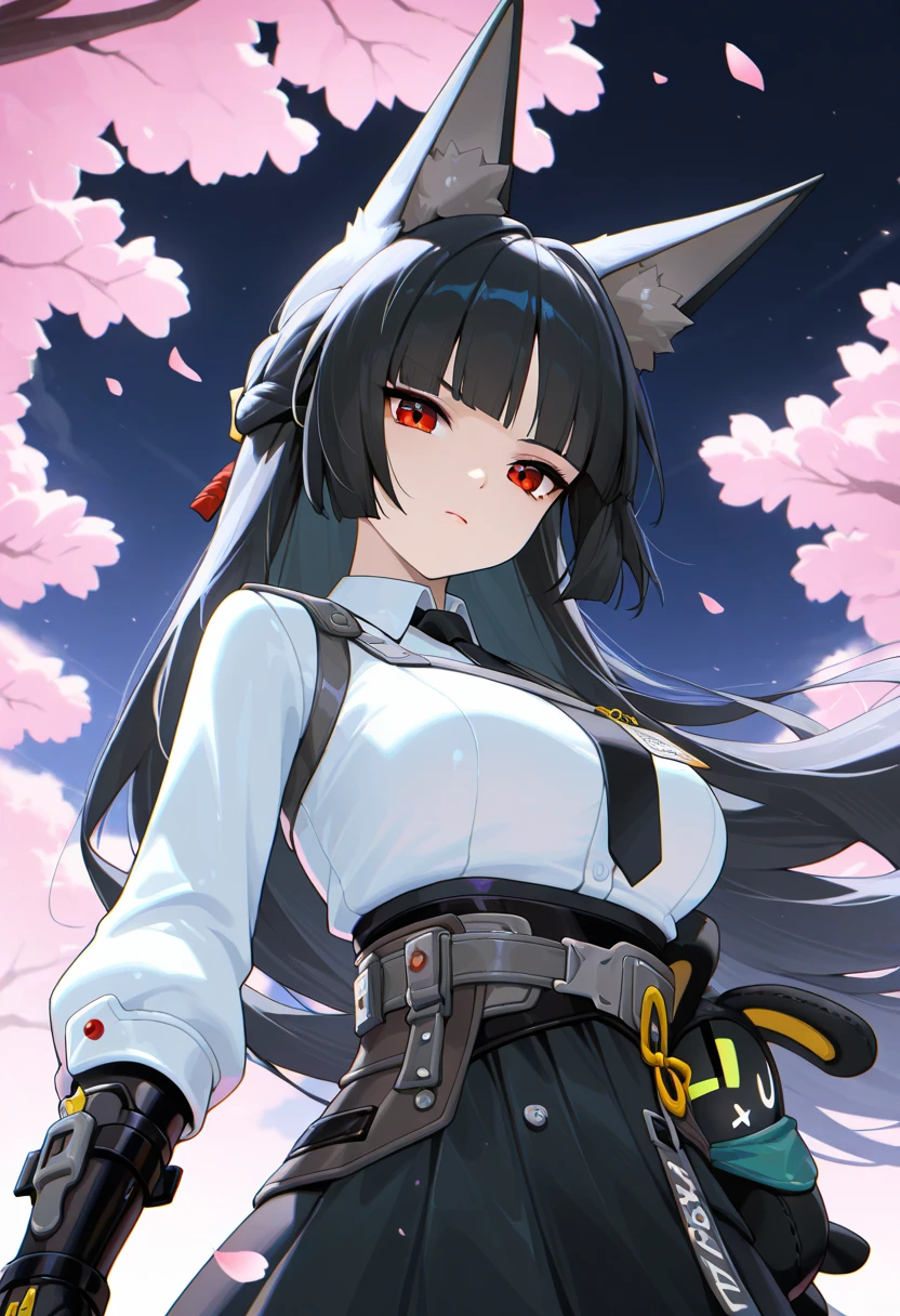 Anime – style image of woman in black dress with rabbit ears, Bunny Girl, Trending on CGSTATION, best anime 4k konachan wallpaper, artwork in the style of guweiz, guweiz on artstation pixiv, guweiz on pixiv artstation, guweiz, Digital Cyberpunk Anime Art, Seductive Anime Girl