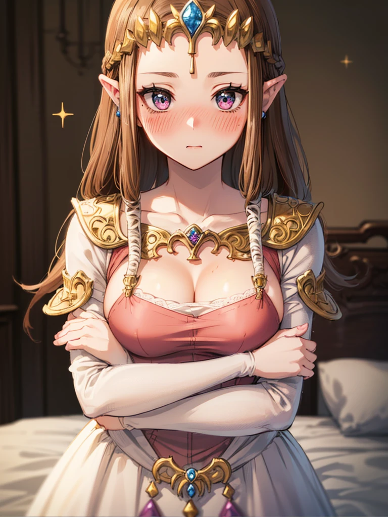 ((((とても美しいMature Woman)))),((((Exposed breasts)))),((Overhead Shot)),((Spread your legs)),((((Being pushed onto the bed)))),((((Spread your legs)))),((Sex)),((Penis in vagina)),((Are crying)),,((alone))Anime art style,masterpiece,(Highest quality), (超detailed),(Very delicate and beautiful),(alone),((Close ~ eyes))),(A truly gorgeous jeweled ruffled rococo ball gown dress),(((((Mature Woman,Queen))))),((topless)),((crinoline)),,((Straight long hair)),,Cleavage,(Outdoor),length_gloves,Very gorgeous hair accessories,()))),((Blushing)),()))),(((close up of girl)))),((((Beautiful Face)))),((((bottomless)))),()),(((Long Hair)))),((((Straight hair)))),((Cleavage)),((((Dark brown hair)))),Princess Zelda,(()), ((Highest quality)),,(非常にdetailed) ,(((()))),,Brown Hair,((()))), (非常にdetailed),((detailed)),((())),Nintendo, The Legend of Zelda),((alone)), ((Highest quality)), (非常にdetailed), ,