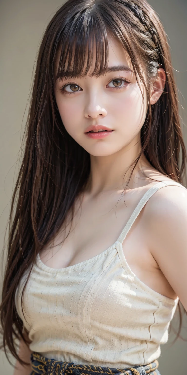highest quality,live-action,whole bodyが映る、To the tips of the feet、model standing、butt、back、half of the face is visible、fine skin,beautiful breasts, long brown hair, 8K highly detailed face,straight hair、 perfect face shape,absolutely perfect lips,whole body、 beautiful body line,Cumming face(1.5),perfect nose、beautiful eyes,erotic expression,masterpiece, beautiful girl,Japan female, 26 years old,look up,face of shame、cool beauty、beautiful armpits、T-back、T-shirt、visible from head to foot、long legs、Are standing、Take a picture of your feet、perfect fingers、