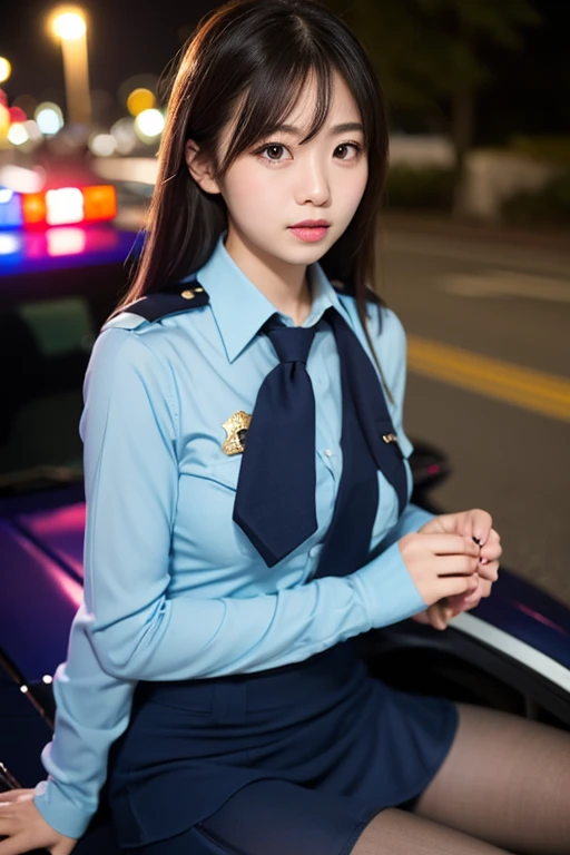 (best quality,4k,8k,highres,masterpiece:1.2), ultra-detailed, (realistic,photorealistic,photo-realistic:1.37), (beautiful detailed eyes, beautiful detailed lips, extremely detailed eyes and face), studio lighting, physically-based rendering,vivid colors, (big tits, super big tits, super extra big tits:0.8), (pilot's uniform, all buttons open, cleavage, tie, shirt, hat, watch, clean appearance:1.5), (soft lighting:0.8), inside the cockpit,