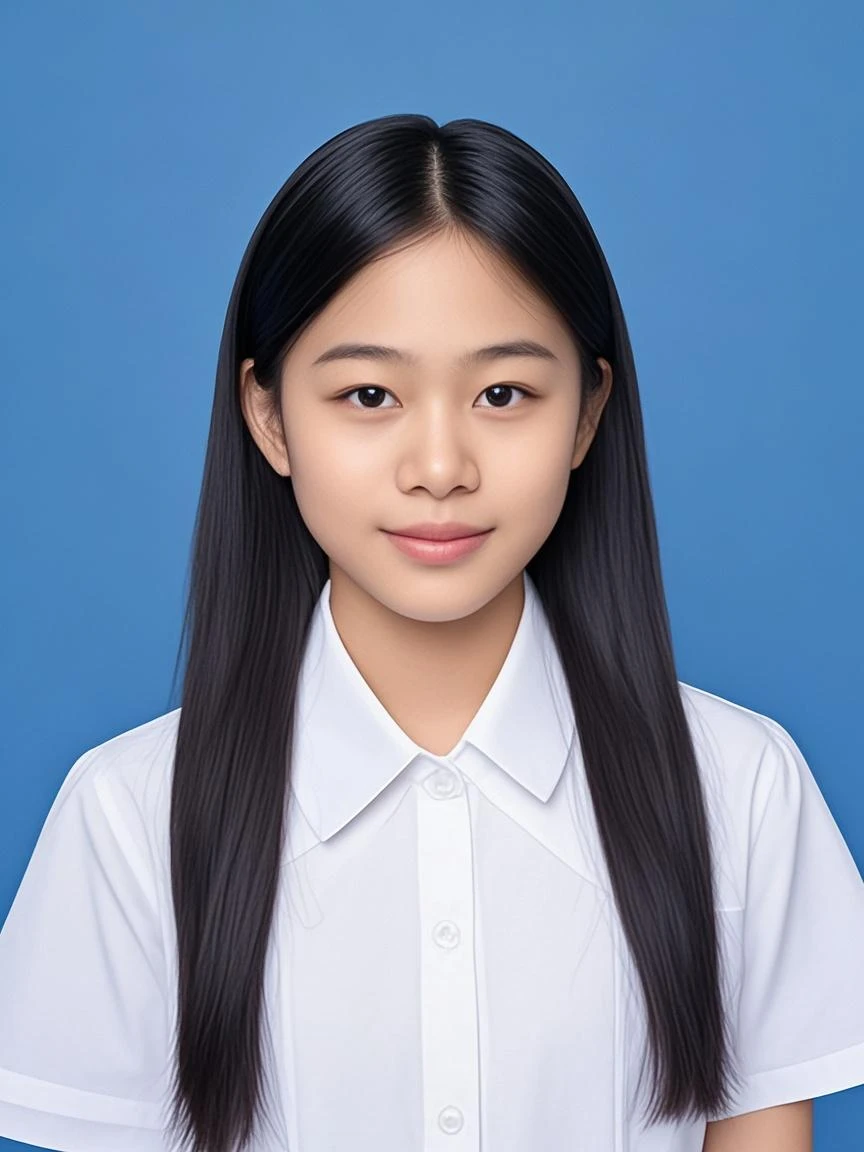 (Masterpiece), (very complicated:1.3),(realistic),A picture of three people, a man and two women., The first picture is a portrait of a young woman.,Age 15-16 years, Thai face, The most beautiful in the world,black short hair , (White short-sleeved shirt with a light blue tie), คนที่ 2 ภาพเหมือนของหญิงสาว 18 years old, Thai face, The most beautiful in the world,Long black hair tied up, (White long-sleeved shirt with a light blue tie), The third picture is a portrait of a man., 18 years old, Thai face, Cool,black hair, (White long-sleeved shirt with a light blue tie) , outdoor, weak sunlight, ภาพถ่ายมืออาชีพของผู้หญิงที่Amazingอย่างละเอียด, ภาพถ่ายมืออาชีพของผู้ชายที่Amazingอย่างละเอียด, Sharp focus, Amazing, won, movie light, Octane makes the engine unreal.,  Volume dtx, The background is a white and gray Perspective building., Horizontal image (Film texture, blurred background, The foreground is blurry., Bokeh, depth of field,Motion blurred image:1.3)