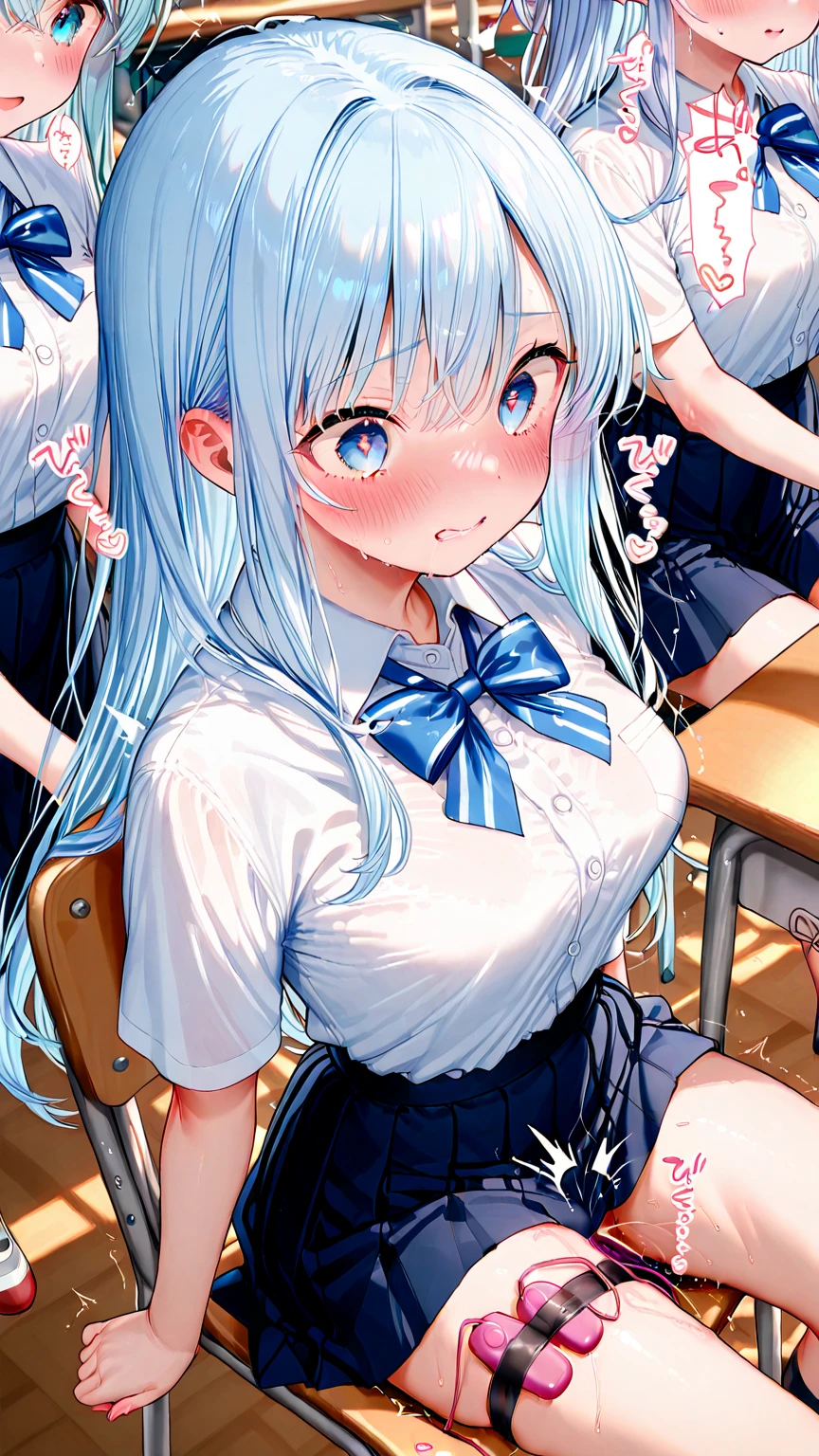 Ultra-high resolution, 8k,high quality,(((low length,、Young Girl、dress、Twin tails、Ultra Mini Skirt))),(Retrospective angle,Cunning Hand),(、glowing、iridescent light,soft shadow,Anime Painting,thin line drawing),One Little Woman,(((Big Tits、Round Breasts))),
