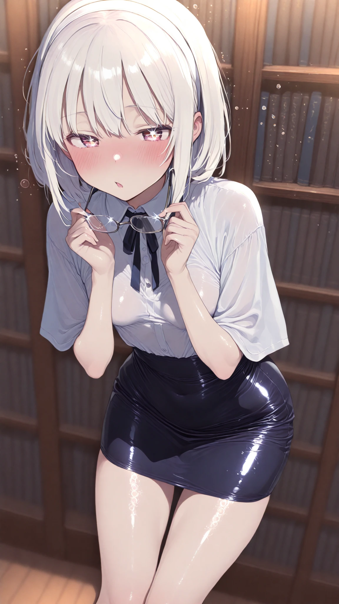 Sweat, Shortness of breath, humid,Erection under the cloth, Are standing, 