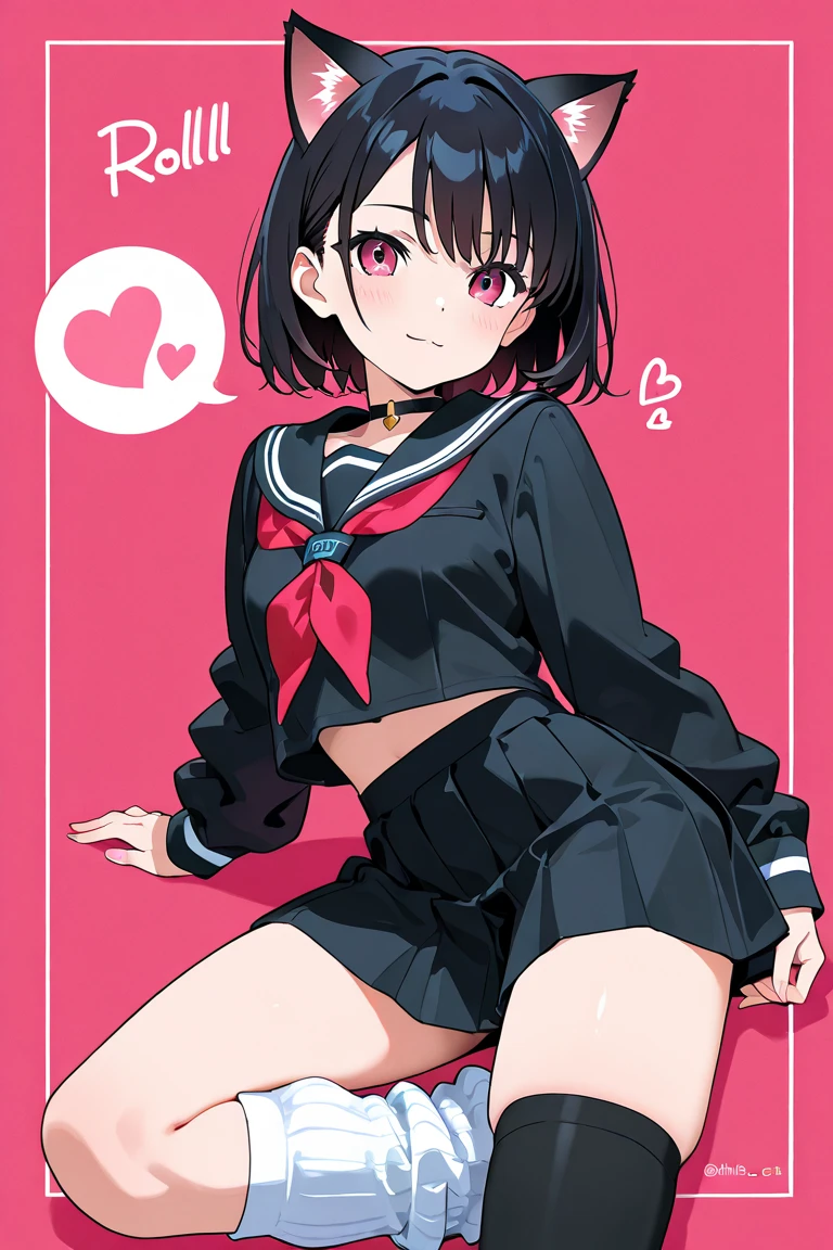 (Masirodev,Chibi,11 years old,sketch.:1.2),NSFW,1 girl,Dynamic Pose,,Black sailor suit,Halo,blush,hand between legs,Black hair, Short hair,Wings,Indian style