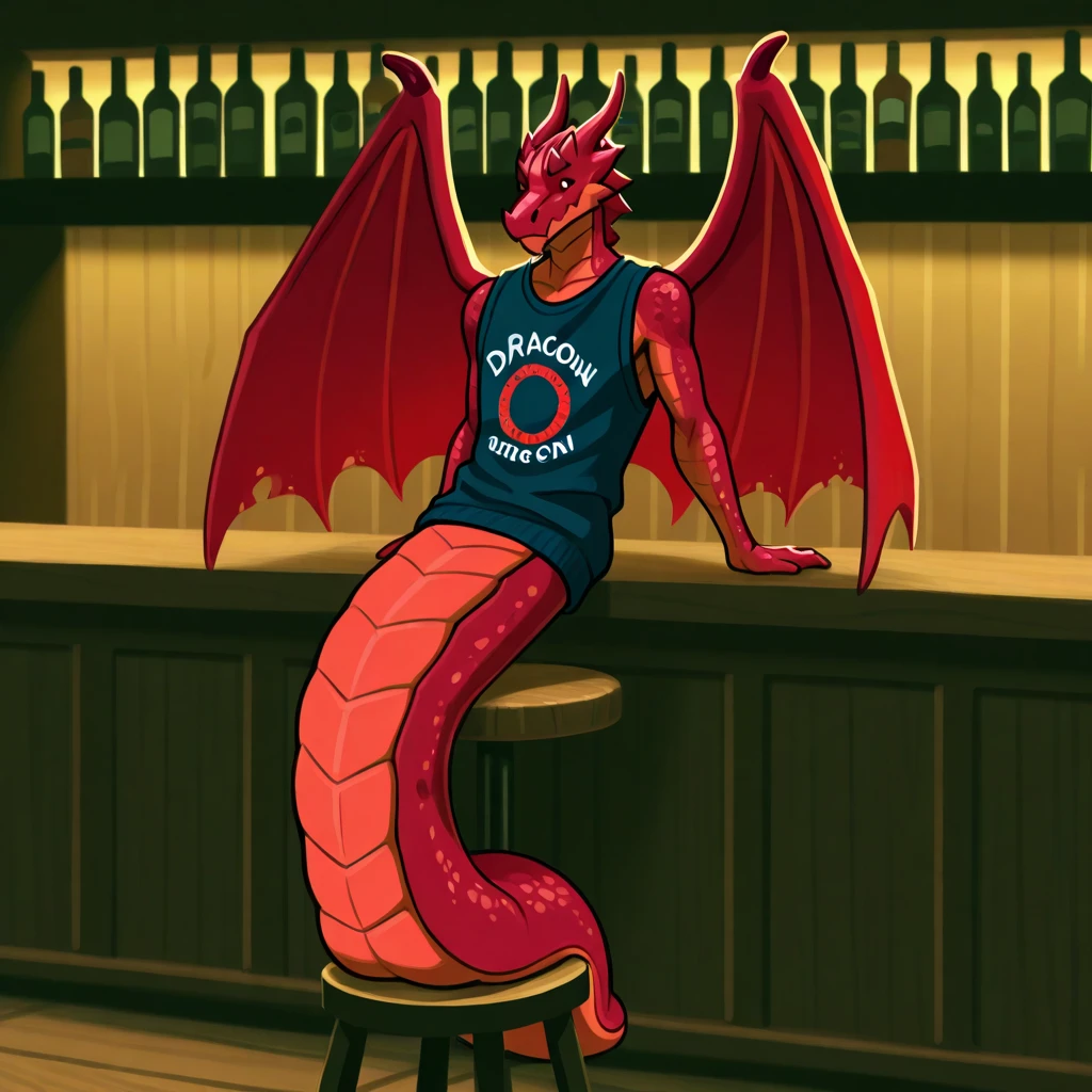 Generate a flyer for a bowling alley named "La Bellaka" featuring a dragon as the protagonist:
(By Artemis_Nightshade, by VelvetTalon, by Flametail)
High-quality, masterpiece, ultra-detailed,
Dragon, solo,
Full body, muscular, intricate scales,
Emerald eyes, fiery breath,
Sitting on a throne, possessing a bowling ball in one claw and a beer mug in the other,
Surrounded by neon lights, smoke, and a lively crowd,
Bright room with a dynamic, dramatic atmosphere,
Sultry smile, a