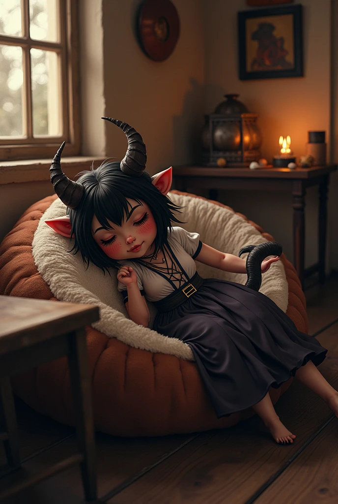 Kuromi, La mejor calidad, obra maestra, Chibi, detallado, luz dramatica, luz cinematica