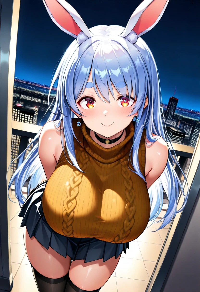 (), huge tit,(masutepiece), Best Quality, Extremely detailed, (watercolor paiting), bloom, Delicate and beautiful, Illustration, (From below),(1girl in:1.4), (Solo:1.2), Large breasts, (Ribbed sweater:1.3), off-the-shoulder sweater, (Short shorts:1.2), Bare shoulders, (underboob), ((Dark skin:0.8)), Beautiful eyes, (disheveled hair ), Photography, over-the-shoulder shot, by Alex Maleev, Professional, Canon Camera, Nikon Camera, sharp, Bokeh, Studio Quality, fish-eye lens, by Robert Capa ,