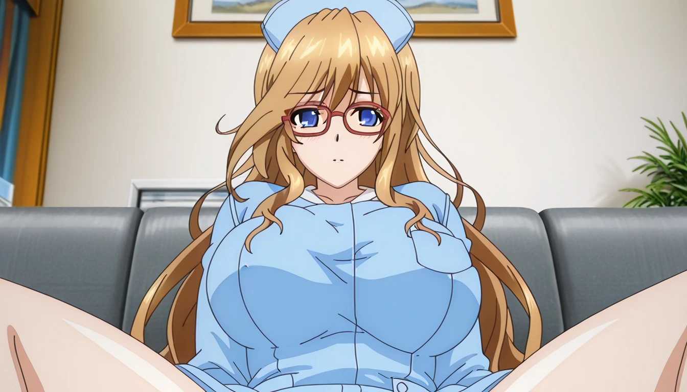 (Anime cel style, masterpiece, Highest quality, High resolution, Anime Color, Megami Magazine:1.2, Anime poster style, Anime key visual, sharp, 8K, Realistic),
(Beautiful Eyes:1.5),
Reiko_iwife,
One girl,
Blonde, Long Hair, (Huge saggy breasts), (Beautiful Nudes), Cleavage, (Upper Body, Sitting),
(Perfectly detailed anatomy, Perfect Arms, Perfect Fingers, Beautiful Face, Perfect body, Shiny skin),
police box,Police Department,office,indoor,
(Black one piece dress), (White transparent jacket),