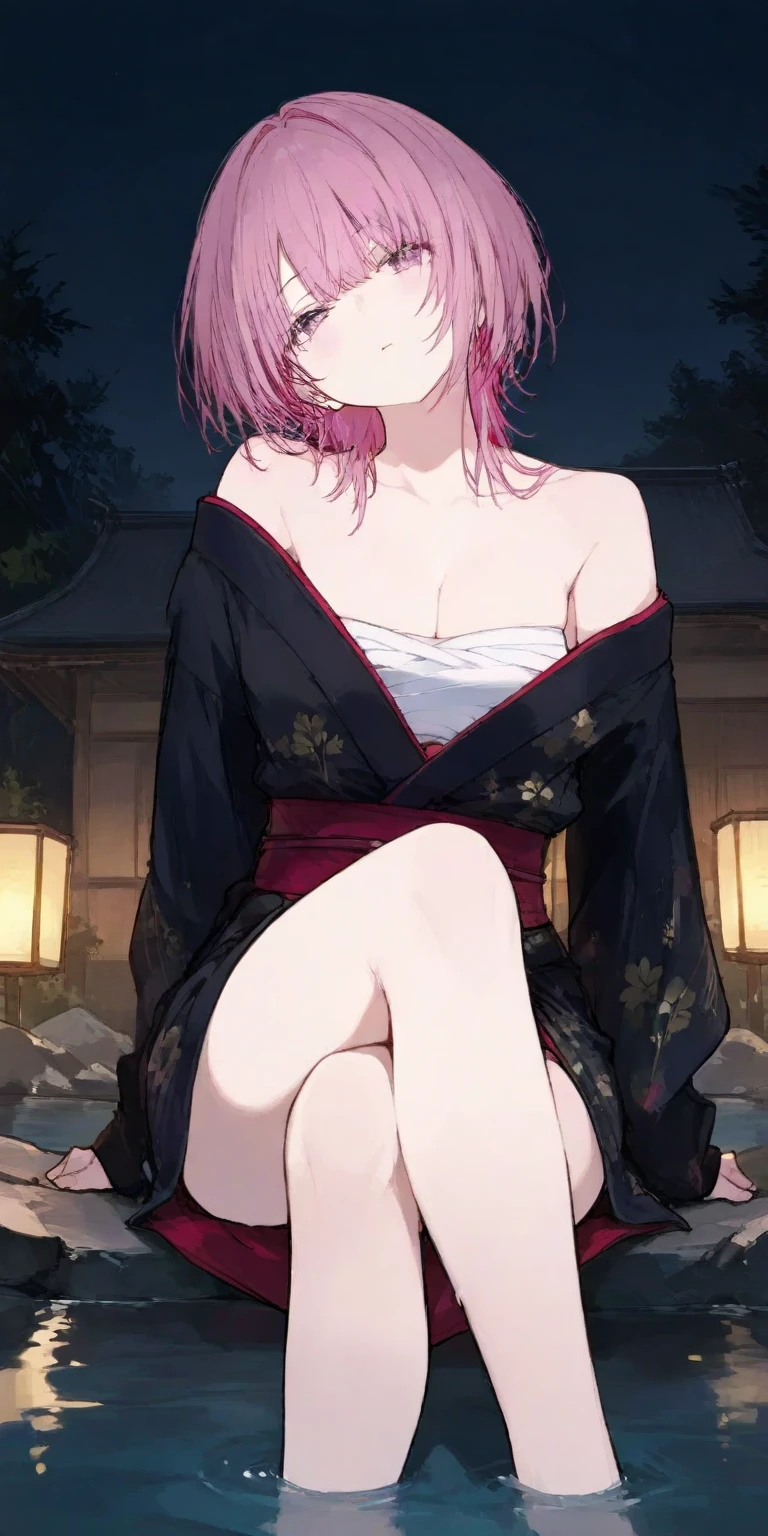 akeginu, masterpiece,best quality, highres,absurdres, intricate details,highly detailed skin, 1girl, solo, black hair, black makeup, lipstick, long hair, hair over one eye, large breasts, red lips, (movie composition), amazing composition, depth of field, indirect lighting, ambient lighting, , (dynamic colors), (sexy expression), evil grin,, masterpiece, best quality, highly detailed, a anime girls in kimono dress with a sword posing for a
picture, bare shoulder,open kimono, evil smile, open mouth, crop top , (nsfw) not safe for work, smile,
ecchi anime style, anime girls, ecchi style, ecchi, digital anime art!!, in anime style, official artwork, visual
novel cg, beautiful anime girl, anime style 4 k, kimono pencil skirt, exposed belly, exposed navel,
exposed midriff, exposed lower belly, outdoor, japanese architecture, temple