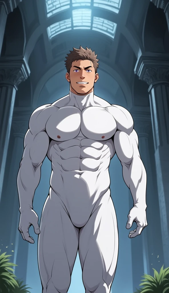 Multiple male statues with Japan elements, Japan temples、Ghost statues、Inanimate Objects, No Animate Objects, Realistic marble statues, spotlights, High Contrast, Male Figures, , Detailed muscles, Good lighting quality, Muscular Veins, (thin skin)), Low angle, Desire Face, big muscle body, Hyper Muscle, big buttocks, Hyperpec, White beard, White eyes,Michelangelo style marble statue, Majestic and sacred male marble statue, (Male), Religious, gospel, jurising, god statue, hypermuscle, Hyperpec, spotlight, High Contrast, Masterpiece, Highest Quality, Top image quality, Cinematic lighting, Photoreal Multiple marble statues (Male), (statue)), ((White latex)), ((statue)), ((statue)), ((Realistic)), (Masterpiece, super quality, High resolution, 8K, intricated: 1.2, Cinematic lighting, Photorealistic),
