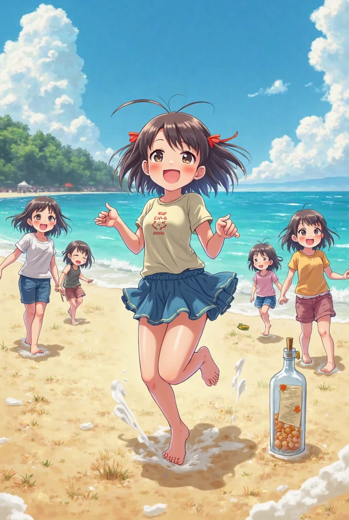 beautiful, masterpiece, best quality, 1girl, hachikuji mayoi, backpack, bag, twintails, , steam, steaming body, armpits, <lora:my_LoRA_hachikujiMayoi_v1:0.7>, activist, protest sign, demonstration, determined expression, social justice, angry, screaming, outdoors, crowded beach, fisheye, (by Jeremy Lipking:0.4), (by William Bouguereau:0.4), (by Alphonse Mucha:0.2),