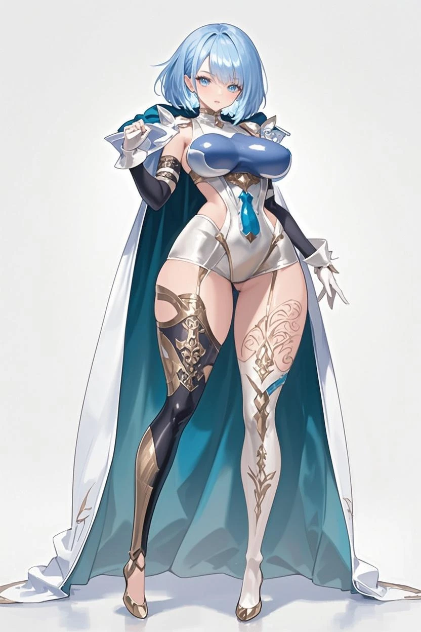 ((masterpiece)),(((best quality))),(character design sheet,same character,front,side,back),illustration,1 girl,silver hair,princess cut,hair on eyes,beautiful eyes,environment Scene change, pose too, gorgeous princess dress, jewelry, crown, gorgeous, peacock aesthetic, magic, charturnbetalora, ( background, white background: 1.3), gigantic breasts, cleavage cutout, royalty