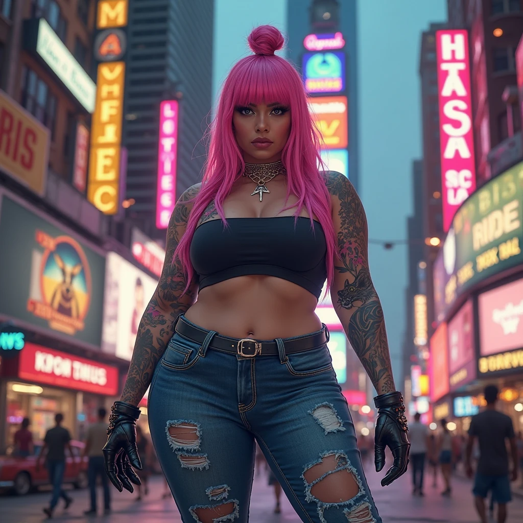 araffe woman in a bikini and leather jacket standing on a city street, in cyberpunk city, oppai cyberpunk, in cyberpunk style, in a cyberpunk city, cyberpunk vibe, cyberpunk photo, cyberpunk vibes, in a cyberpunk setting, female cyberpunk anime girl, in cyberpunk aesthetic, at a cyberpunk city, at an cyberpunk city, cyberpunk girl, cyberpunk outfit