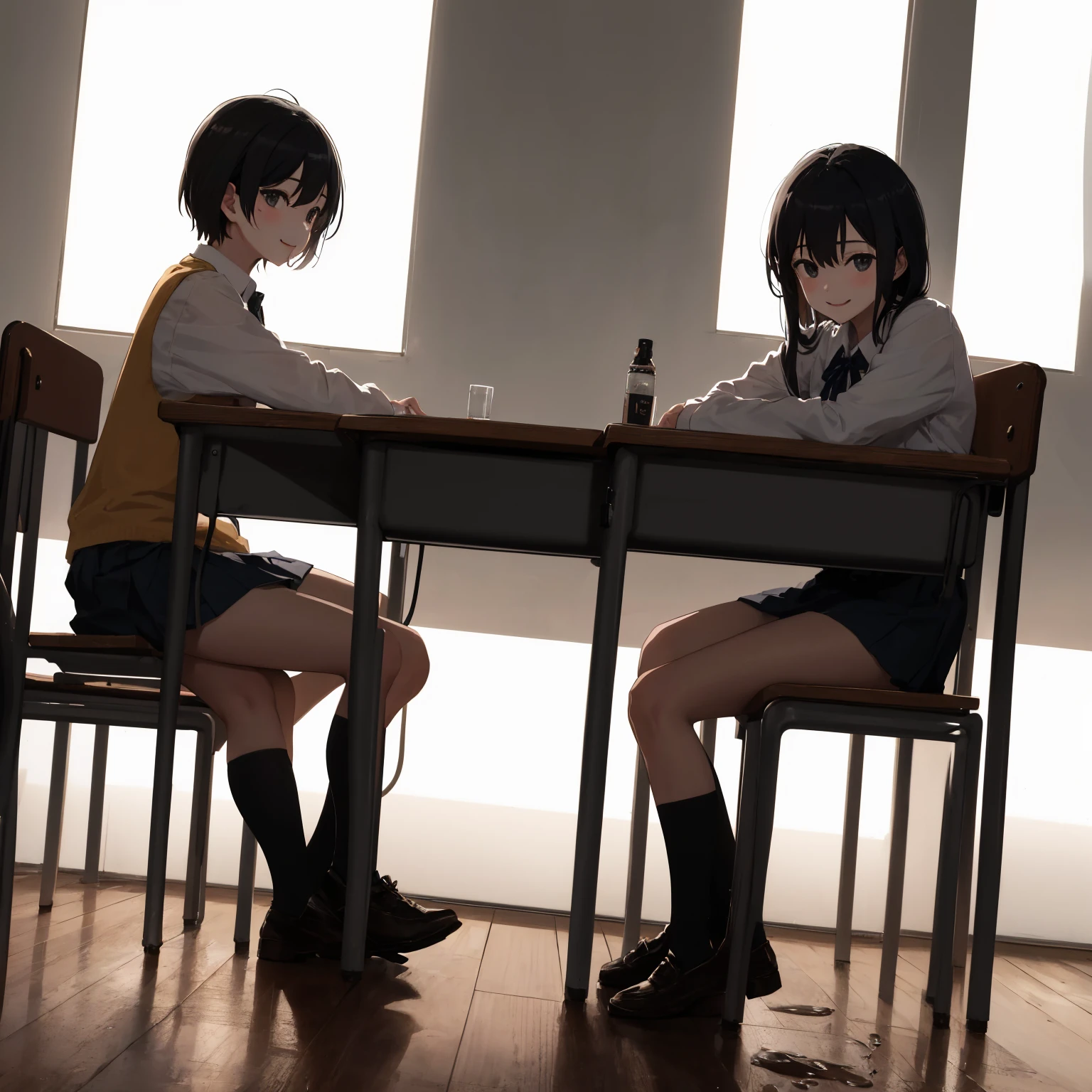 Naked asian woman kneels completely naked in a classroom for a man who squirts a wise liquid in her face from his, asian, cum, sperma, sex, nsfw, , klasse, klassenzimmer. Schule, . Normal breasts, nackt, Ganzköroer Picture, sulmädchen , schulmädchin, lehrein, pupils,ralistisch, realistisches bild,