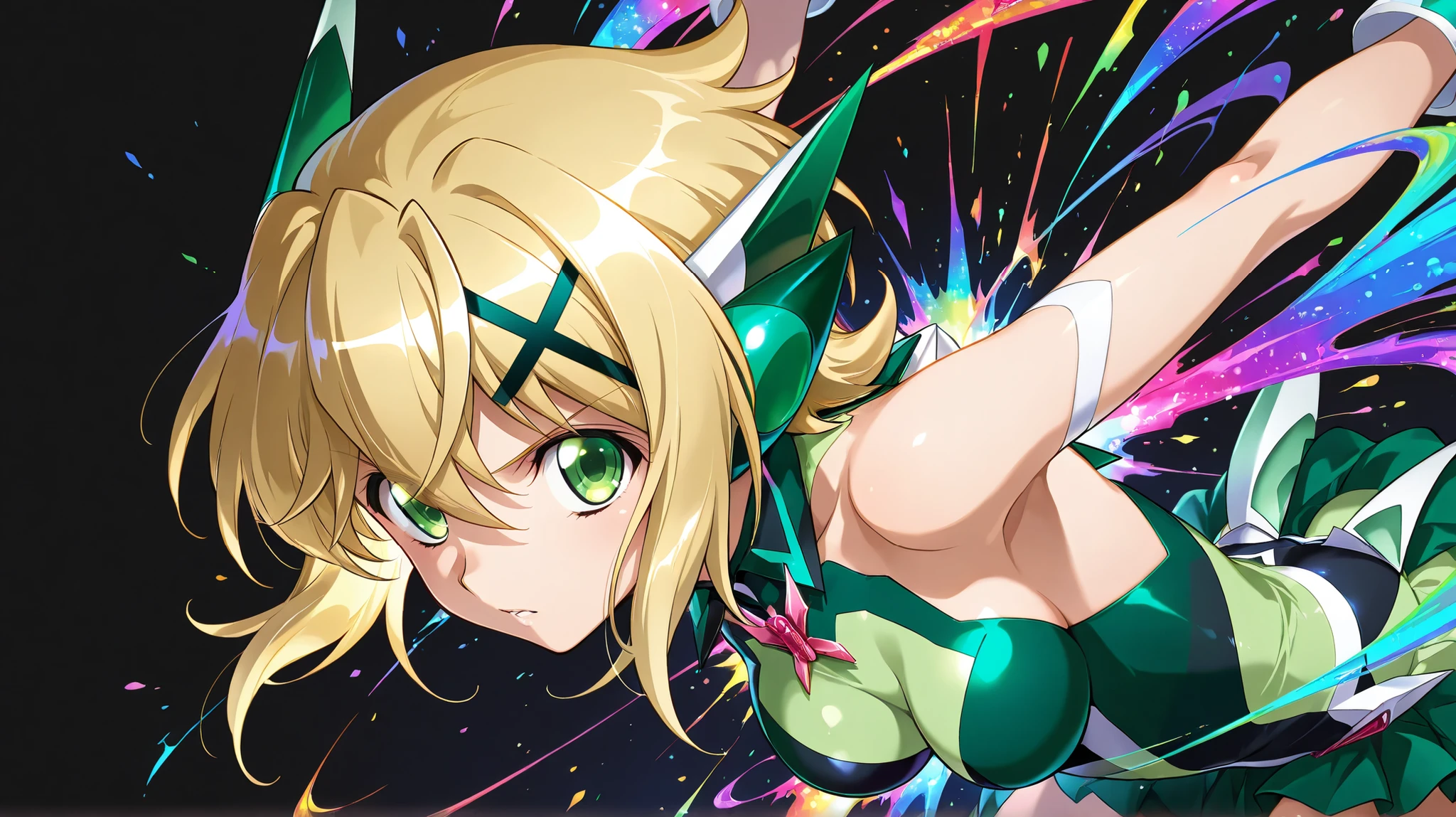 (Extremely detailed CG), (Highest quality),(full body),(( Spread your legs,Strike a Pose)),1 teen_girl,alone, Akatsuki Kirika,symphogear,Perfect Face, Glowing Skin, Glowing Skin, Wide Hips,Tight waist,Knee-high boots,Elbow Bag,1 girl, Long Hair, Big Breasts,Thick thighs,sunset,Octane,(rise_leg:1.2),(leg_in_front_of_girl:1.3),rise_feet,stretch_knee,rise_sole,rise_heel,rise_ toes,rise_ankle,(stretch_leg:1.1),(Buttocks:0.6),big_smile, laugh,back_knee,I-shaped_balance,stretch_knee_back,crotch,