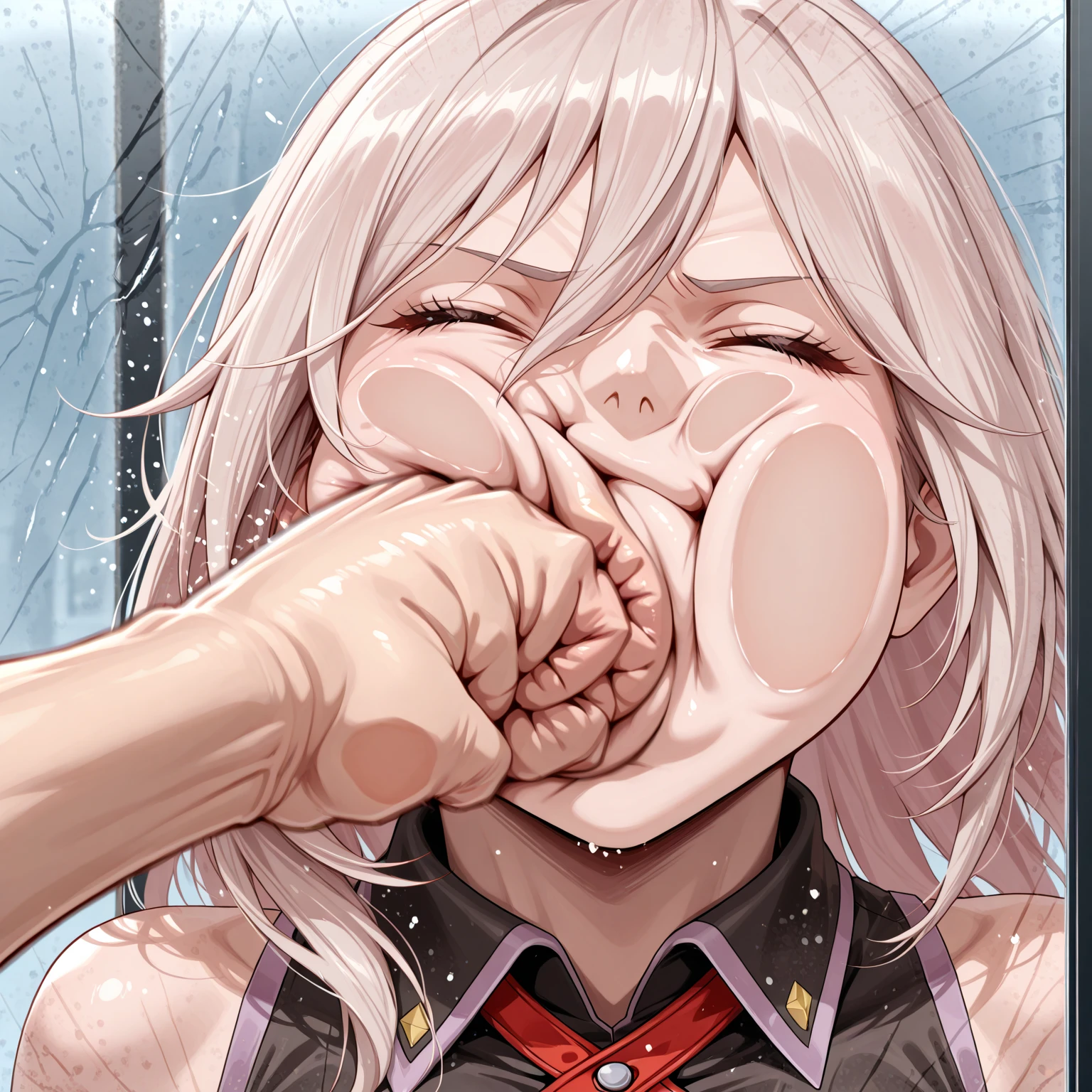 Browsing Caution, penis ,(Blowjob,Blowjob,Handjob,Without sensor,Heterosexual,Sticking out tongue,Long Tongue,:1.3) ,(Cum on tongue:1.5),(Gargle:1.4),(Open your mouth:1.5)