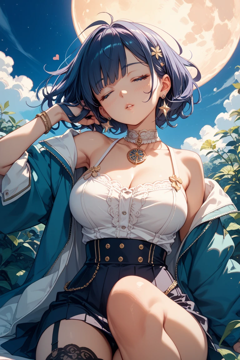 ★composition:(close up face:1.4), (正面shape:1.4), Lying down, (From below,:1.4), Dutch Angle, ★quality:(1 Girl), (Perfect hands:1.2), (Perfect Anatomy:1.2), (best quality:1.3), (masterpiece:1.3), (Very detailed:0.8), 17 years old, 完璧なface, かわいくて左右対称のface, 童face, Pink Lips, (:1.1), High resolution, High resolution, CG Unity 8k, Nice hands, throw, top quality, ★performance:(笑face:1.3), (:1.4), Happy, charm的な, faceを見て感じる, (Look at other people:1.3), looking up★被写体:(toru asakura: 1.3), ★face:detailed face, (beautiful face: 1.1), beautiful girl, cute, charm, beautiful detailed face, ★eye:blue eyes, detailed eyes, キラキラしたeye, charm的なeyeの反射, キラキラ輝くeye元, Pupil depth and three-dimensional effect, Subtle changes in iris color, Meticulous eyelash detailing, Pupil depth and three-dimensional effect, ★illumination:Light of the sun, ★chest: Detailed skin, (chestの谷間:1.4), Shiny skin, ★hair: :(Pixie Cut:1.4), shiny hair, floating hair, (short hair: 1.3), (分けた前hair: 1.4), (blue hairs、gradation hair、multi color hair, Purple hair), Ahoge, 前hair, , ★style: animation, shape, (Wet:1.2), ★environment:Ocean, cloud, blue null, Day, Outdoor, null, Beach, ★Costumes :(NSFW,Full nudity), jewelry, Earrings, necklace, Earrings, accessories, ★One:Small Head, Seven Heads, ★action:(Are standing:1.3), (:1.3), (Tilt your head:1.3),The whole body is projected、Put your hand in your panties