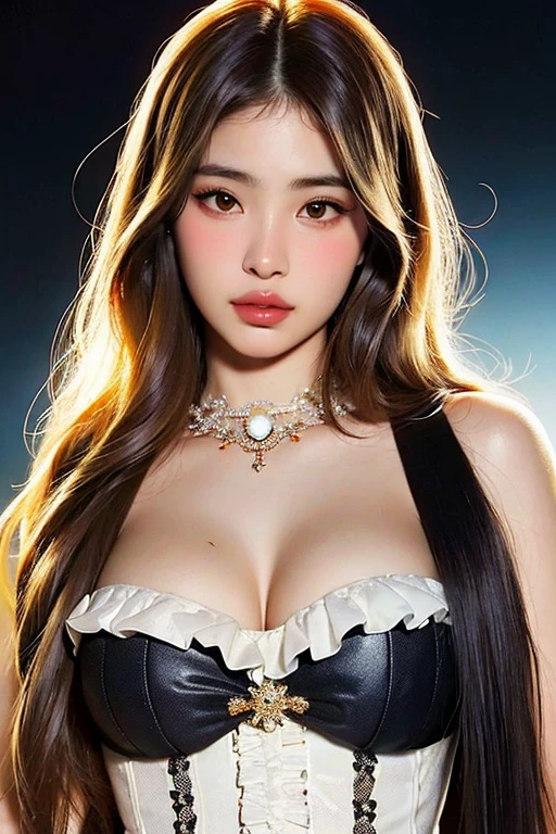 Araffe Asian woman wearing a black bra and a gold chain necklace., Blackpink Jennie, Hermosa mujer surcoreana, Hermosa joven coreana, Hermosa joven coreana, Actriz femenina de Corea, Taejune Kim, Heonhwa Choe, Jossi de Blackpink, Mujer coreana, hermosa mujer hermosa, Belleza asombrosa, Yoshitomo Nara