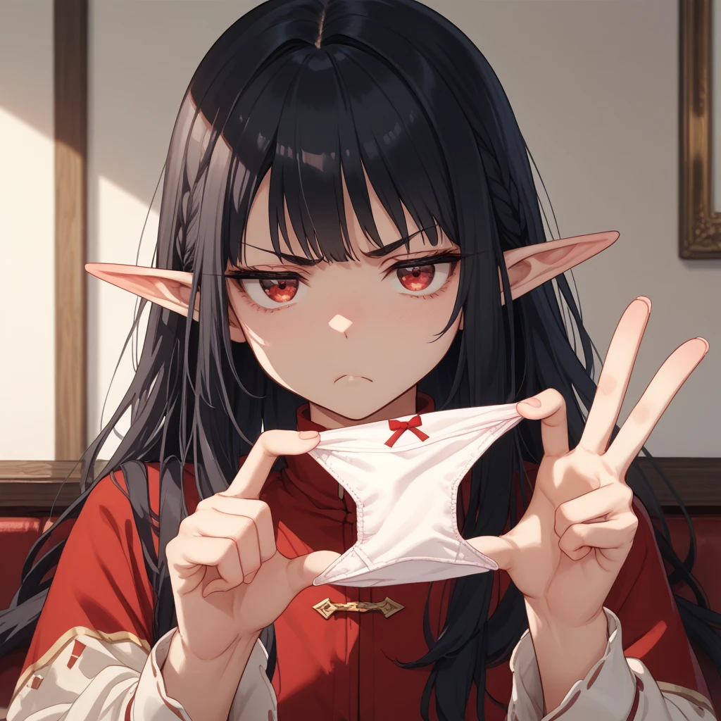 masterpiece, best quality, high quality, absurdres, intricate details, 8k, nice hands, perfect hands,
1girl, solo, maouariel, looking at viewer, jewelry, team rocket,team rocket uniform,white skirt,red letter R,crop top,black thigh-highs,black elbow gloves