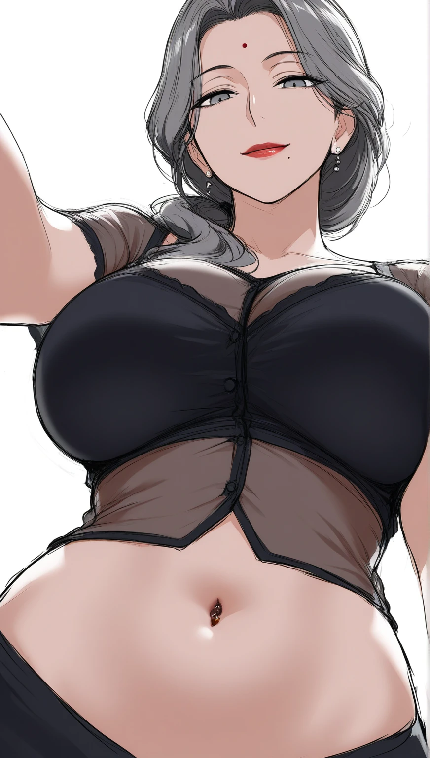 8K high quality, high accuracy, princess zelda, beautiful figure, beautiful face, small face, twilight princess, beautiful, office worker outfit, black suit, gray net tights, bright, highlights in eyes, blue eyes, small ears, brown hair, sexy, super big breasts, erotic, illustration, beautiful line drawing. Beautiful line drawing.
