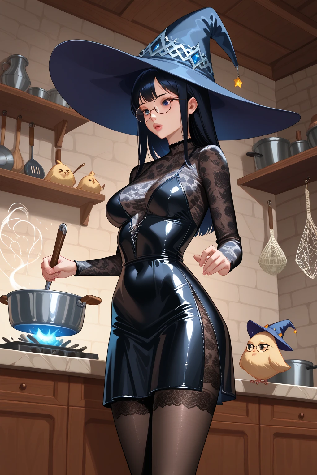  NUDE witch preparing a pot of boiling witches for a spell, HUGE BOODS, NUDE BREASTS, fantasy art style, a beautiful sorceress, casting a flame spell, holy fire spell art, fantasy mage, sorcerer magic witch, beautiful sorceress, sorceress, fantasy style art