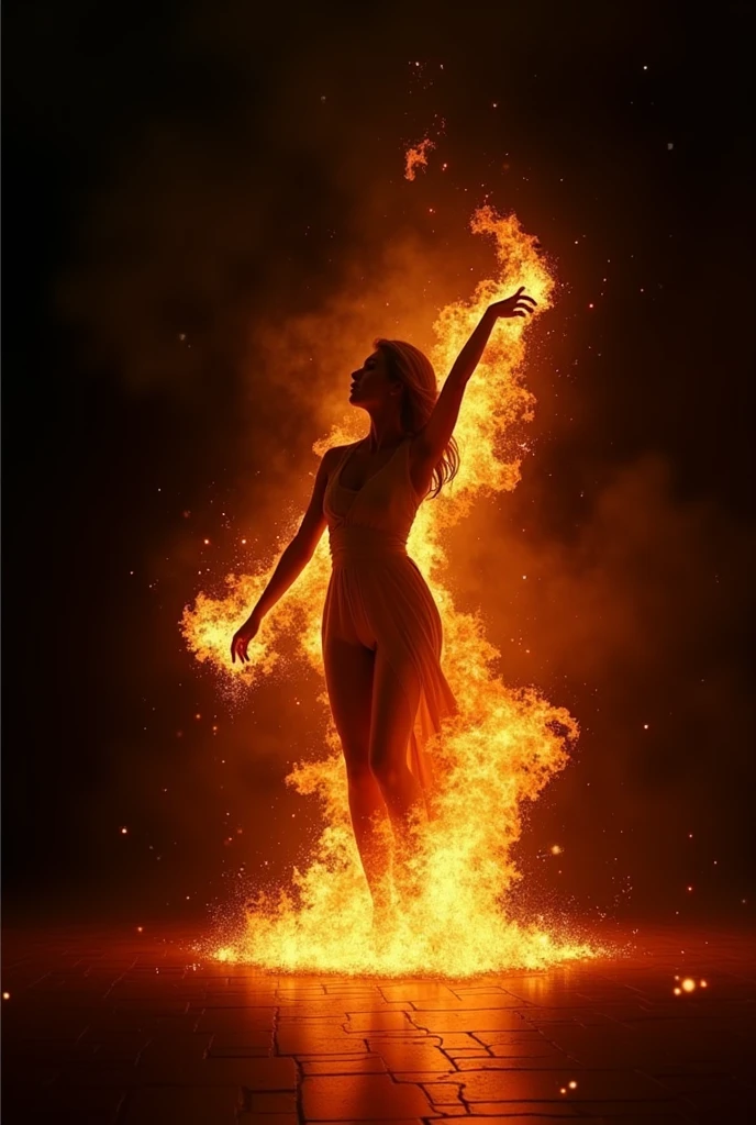 ultra quality, flame in the shape of a dancing girl on the surface of the lake, <lora:add-detail-xl:2>, <lora:xl_more_art-full_v1:0.2>, volumetric flames, fire field, <lora:Aether_Fire_v1_SDXL_LoRA:0.7>