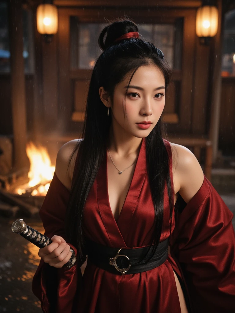 (RAW photo, Best quality), (Realistic, photograph realistic: 1.3), Best quality, Highly detailed, Masterpiece, hyper-detailing, illustration, 1 girl, Dynamic Angle, world masterpiece theater, Messy_Long_Hair, Best quality, Very detailed CG unity 8K wallpaper, ink, Amazing, Cinematic lighting, lens_flare, entire body image: 1.2, dunhuang_Style, Flying: 1.2