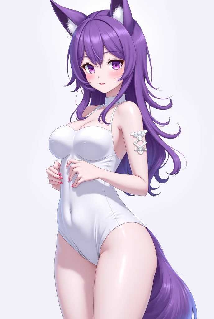 1girl, miko_kubota, long hair, smile, bodysuit, gloves, thick thighs, slim waist, Best proportions Four fingers and one thumb, elastic muscles, thin waist, soft waist, (Delicate Skin), (wet body: 1.0), (beautiful and sexy woman), (puffy lips: 0.9), (Eyelash: 1.2),very delicate muscle definition,(detailed), cinematic lighting, complex, high detail, sharp focus,