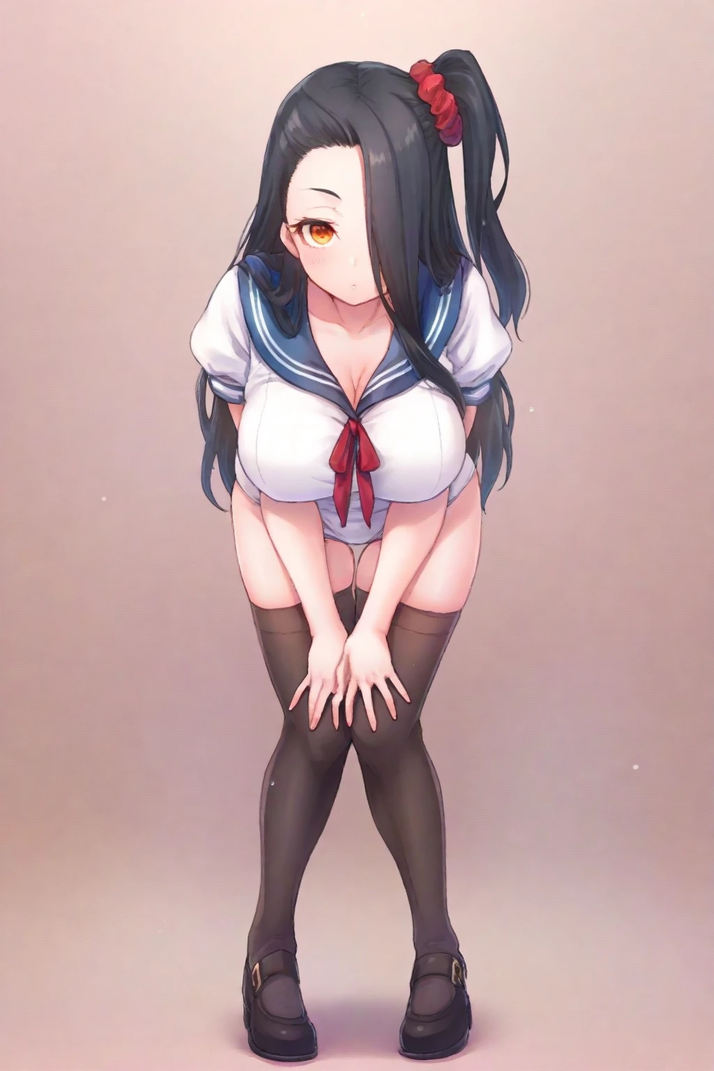 (masterpiece, best quality:1.2), 1girl, solo,standing_split,
long hair, ,no panty, vagina,