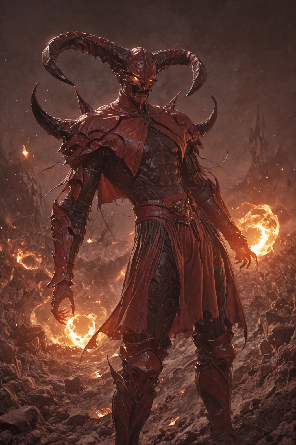 Incredible upscaled maximum in realistic 8k high definition, Splash Art,Fatasy,
Extraordinary super comic style,Dark souls, photorealistic, super intense look, improvement in super wide angle,
anatomical photorealistic digital painting overall view of the great abyss in the hell,Doomsday, intense degree of difficulty raining blood ,fire, super style in quality effects outstanding in its class unique detailed
(elden ring style:1.3), (warhammer style:1.1), Conceptual artist,Masterpiece, Best Quality, in definition, and high resolution,
global illumination, depth of field, Splash Art, super difficult maxima art