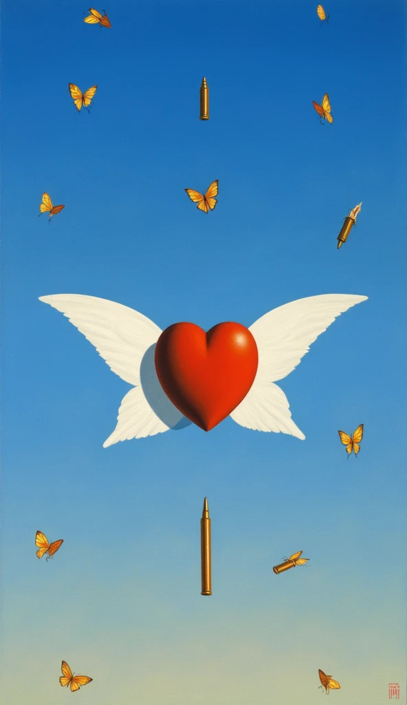Exaggerated heartbeat, heart mark, by Tex Avery, enhance, intricate, (best quality, masterpiece, Representative work, official art, Professional, 8k)