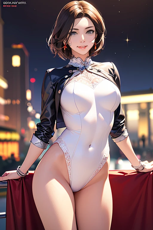 Pubic hair grows、Smile full of happiness、((:1.3))、、Panting face、Lacking、Sweating、Expression in a state of excitement、short-hair、eye glass, 19Year old woman, masterpiece, Realistic, hightquality,1girl in, Extremely cute, NSFW、(8K、RAW Photos、top-quality、masterpiece:1.2)、(realisitic、Photorealsitic:1.37)、1 beautiful Japan schoolgirl、perfect bodies、full body Esbian、18year old、Sexy schoolgirl uniform、Medium Boob、(Photographing the subject from below)、(((underboob)))、Lower breast、Oily skin:1.5、skinny、 (Sexy uniform with a slight view of the underside of the chest)、((Visible lower milk、Uniform with visible ribs and navel))、Super miniskirt visible 、(((underboob)))、((looking at the viewers))、Blushing、