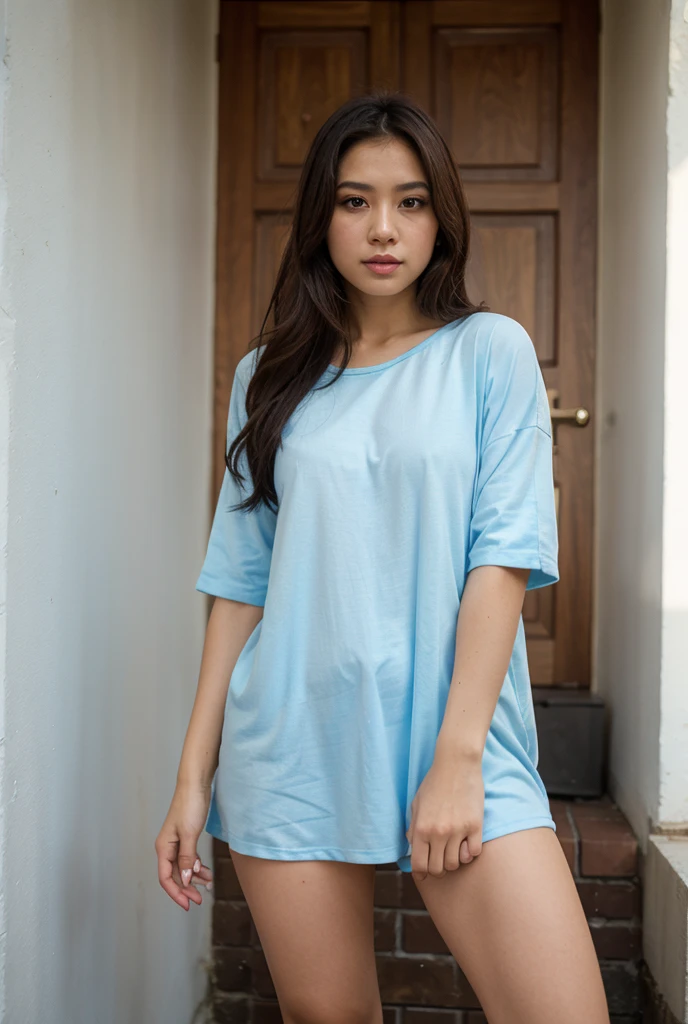 Nsked teen