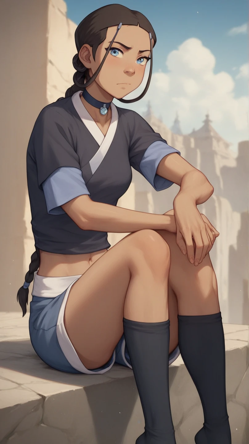 <lora:Sh3nhu4:0.8>, sh3nhu4 woman, hat, sitting, barefoot, legs, knees, collarbone, earrings, wearing a tight dress, beautiful, cute, curious, smile, pose,
1girl, solo, vibrant, pov, hd, artstation, realistic cartoon artstyle, 8k, soft focus, looking at the viewer,