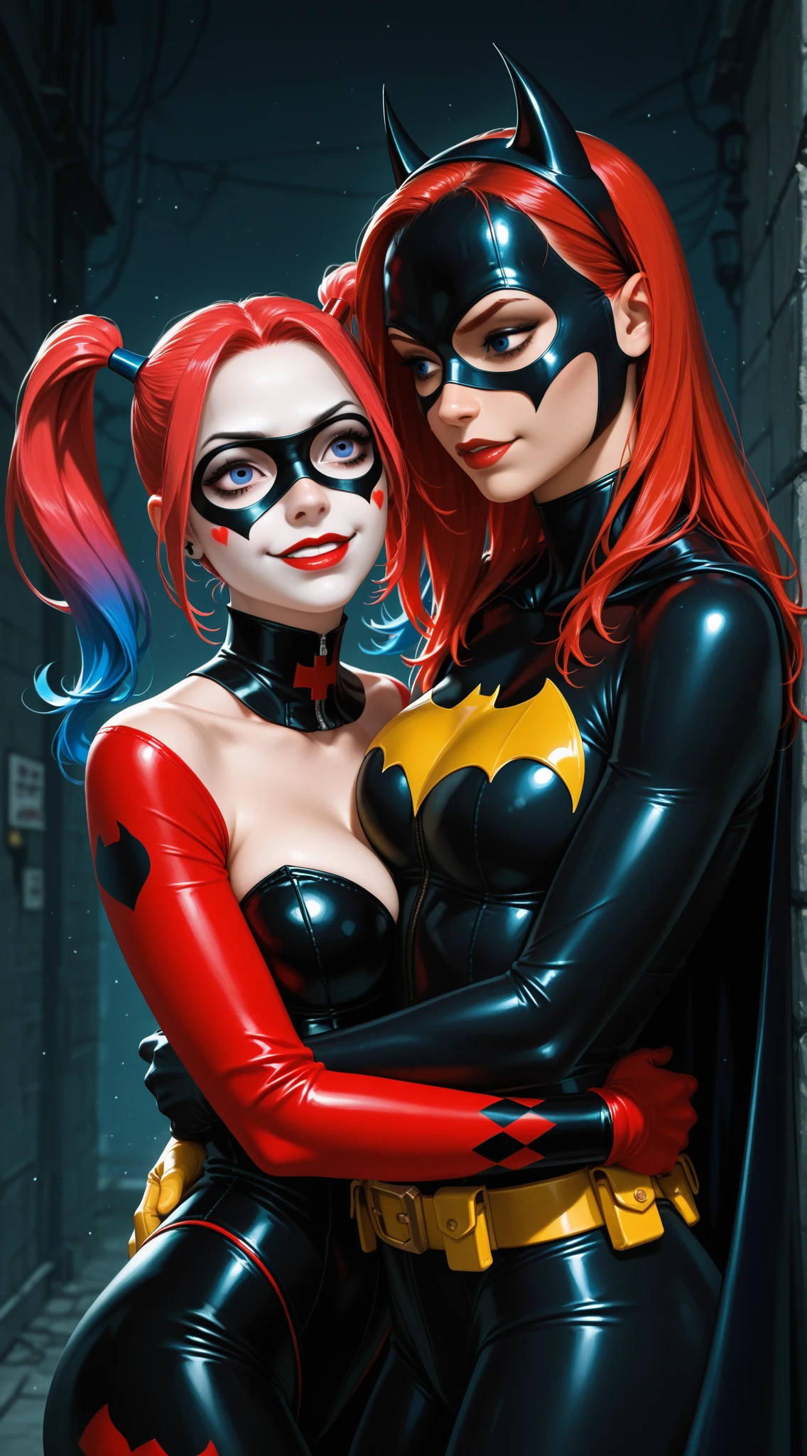 Harley Quinn and the Joker