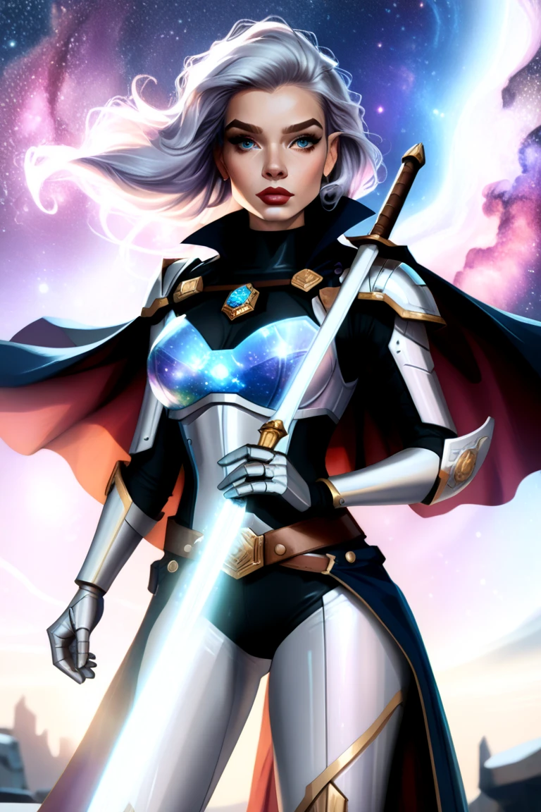 ((Accamary4)), Accamary4, Average shot of a blonde sith woman against the backdrop of the desert., Based on concept art by Magalie Villeneuve., Trends in CG society, AB """""star Wars"""": The old Republic", influenced by the conceptual art of Ralph McQuarrie. The sith has a strong and confident expression on her face.., emphasizing detailed facial features, like beautiful detailed eyes, lABios detallados, and extremely detailed eyes and face.. She is dressed in the traditional black of a Sith., with an elegant and futuristic design.. Combining illustration elements, 3D rendering, and photography, The result is a visually impressive and immersive piece... Colors and lighting are bright and dynamic., Improve the overall atmosphere of the artwork.. Image quality is paramount, with the best quality, 4K or 8K resolution, High resolution, and a masterpiece:1.2, making it a true masterpiece in terms of quality and detail..