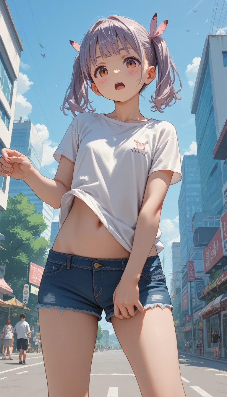 one finger