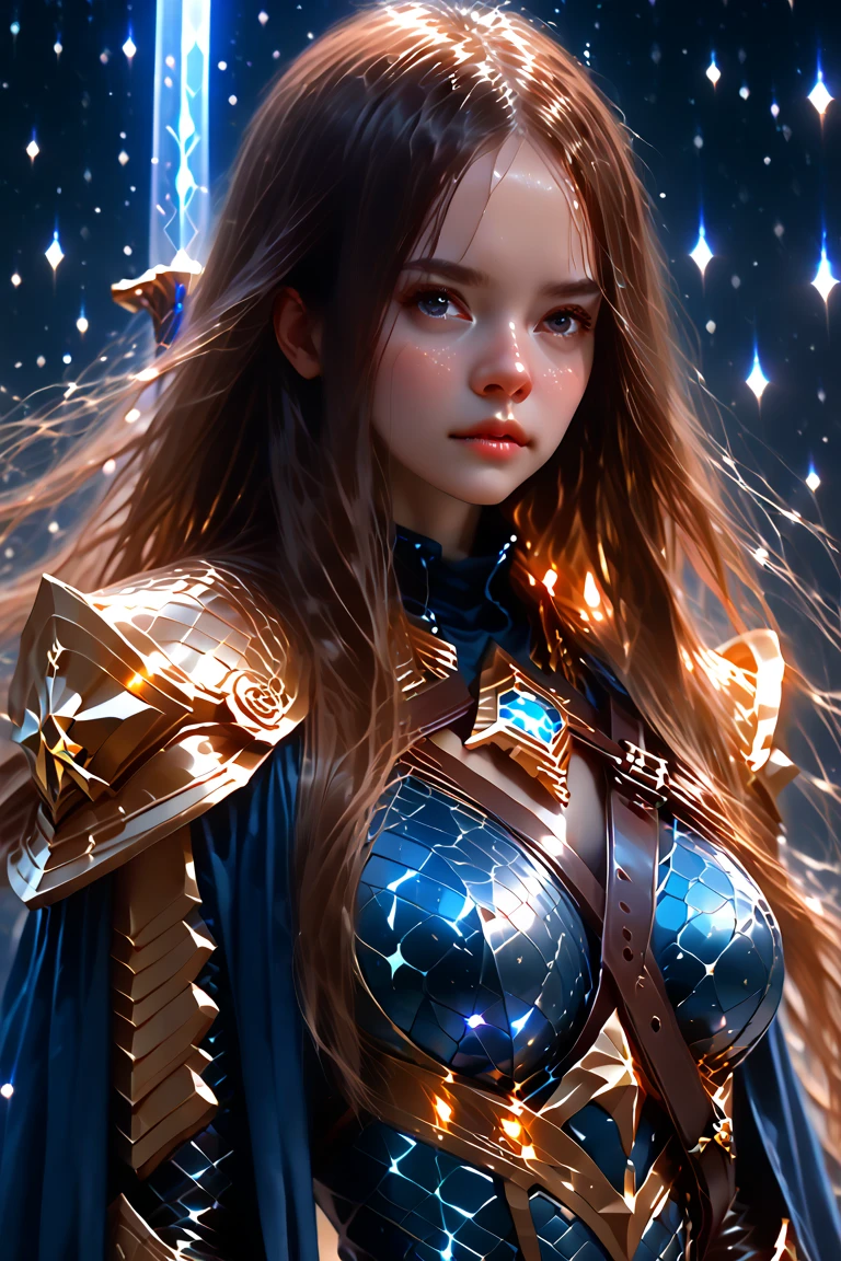 Highly detailed RAW color Photo, beautiful young girl, dynamic pose, (wide hips), (detailed skin), (detailed lips), (detailed eyes), (cosmic:1.4), (necropolis:1.1), (Sci-Fi setting) (detailed face), (curvy), detailed eyes, chromatic aberration, depth of field, soft lighting, masterpiece, best quality, intricate, (lens flare:0.7), (bloom:0.7), particle effects, raytracing, tone mapped, highly detailed, concept art, smooth, sharp focus, dramatic lighting, highly detailed artwork, cinematic, hyper realistic painting, trending on Artstation, 8K, incredible shadows, realistic, (highly detailed background:1.2), art by midjourney