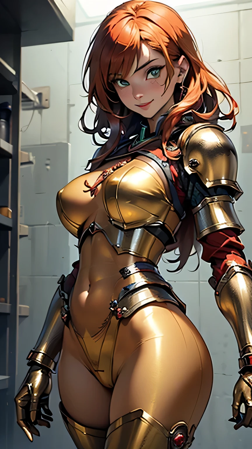 Highest quality, Official Art, masterpiece, Fabric Shading, High resolution, Very detailed, colorful, Best details, Fantasy, Combat Uniform,1 female, Age 25, A castle town with an old castle, sunny,Choppy Hair, Large Breasts, skinny,Surrounded by a lot of people:1.9、Confetti falling、Blessed、Welcomed、Camel Toe:1.3, Recall,squatting, spread legs,