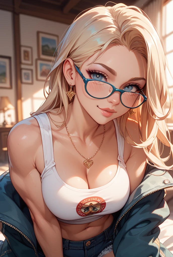 Girl who is reading and studying student nurse modern gorgeous girl choc-Tunic indigo-cadena ❤Heavy-Belt❤ lovely high appearance, beauty reddener, intellectual beauty, (((wearing white sexy suit nurse uniform Nursery outfits))), (urban beauty pearl hard-leather heavy necklace sundrop saffron), (seductive delicate facial features) (off-the-shoulder), computer in the room, sweet looking, willow eyebrows, big eyes, ((big huge breast)), clevage, girl sitting at the computer desk live broadcast, detail portrayal, infinite details, Tyndall effect, character tracing, ray tracing, epic detailed skin hairry, ultra professional photorealistic, full length frame, diffused soft lighting, shallow depth of field, ultra sharp focus, hyperrealism, cinematic lighting,close up,arms behind head edgDQ_armor, 1girl, solo, curly hair, huge breasts, looking at viewer, smile,mouth open teeth, brights epic eyes, elbow gloves, Bikini Heavy High-Armor Hard-Leather edgDQ_armor, shoulder armor, winged helmet, red armor ,Blonde Nadia with ((sunglasses)) and a choker rose, epic Mistress stunning dream vibrant DSLR colorful epic tmasterpiece extremely symmetrical meticulously intricate detailed ultra_high-resolution ultra_high-definition ultra_high-quality, saturate, reflection, epic 32k micro ultra high-details, raw, nsfw, naked, varies multi etc. --v6 --s1000 --c20 --q5 --chaos100