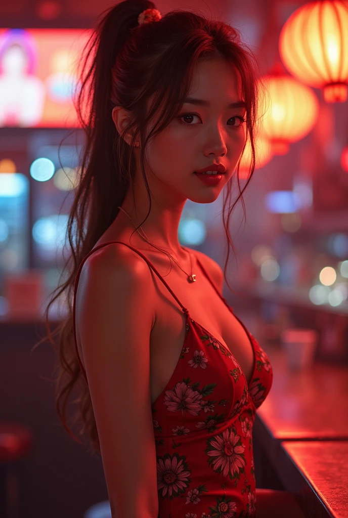 lady, posing seductively to viewer, solo:1, pov, beautiful thick thighs,
red light district window brothel background, De Wallen, long hair, 3/4 body, mini hot shorts