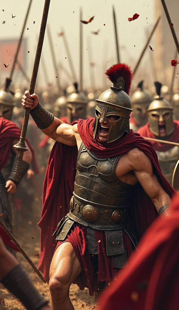 Spartans training
