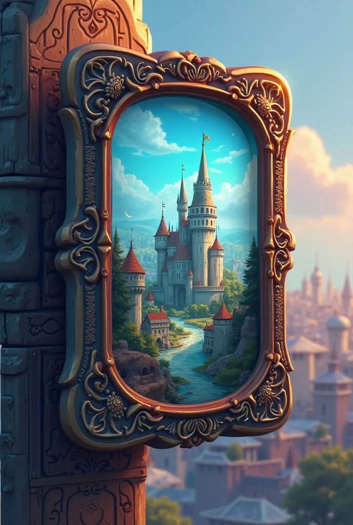 3D, Hand-drawn animation, storybook illustration, oil painting, detailed and realistic cartoon drawing style. Create an illustration of a charming and mysterious dome. The dome will be located in a magical setting, surrounded by lush and colorful landscapes. Use the oil painting technique to add texture and depth to the image. The illustration will be animated, with smooth movements and rich details, transporting viewers to a world of imagination and adventure. The detailed and realistic cartoon drawing style will bring life and personality to the dome, revealing its secrets and charms.