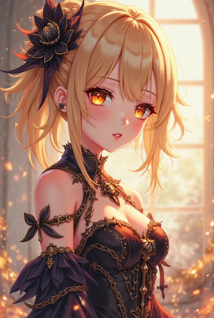 Oriental Project Flandre Scarlet Blonde beautiful girl Halloween🎃