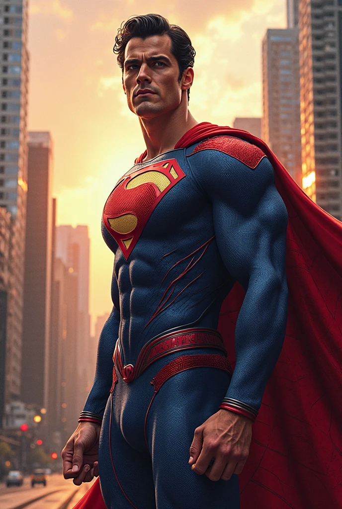 Super Man with the Vasco shield on his chest