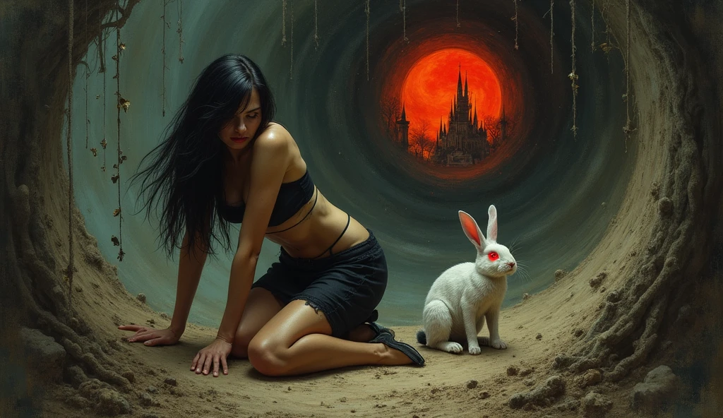 VISUAL STYLE: Detailed, GENRE: Masterpiece, ITEM(S): Very Beautiful Girl, TIME PERIOD: N/A, COLOR: White, ASPECT RATIO: 16:9, FORMAT: Digital, FRAME SIZE: Ultra High Resolution, LENS SIZE: N/A, COMPOSITION: Sitting in the lotus position, hands pointing to the sides, LIGHTING: Dim, LIGHTING TYPE: Membranous, TIME OF DAY: Night, ENVIRONMENT: Exterior, LOCATION TYPE: Starry Sky, SET: N/A,  CAMERA: N/A, LENS: N/A, FILM/RESOLUTION: Ultra High Resolution, TAGS: Detailed Anatomy, Flawless Anatomy, White Socks, Short Socks, Tattoo, Mantra Reading, Big Fluffy Hare, Red Moon, Detailed Eyes, Eyes of Different Colors, Detailed Face, Nude, NSFW, Halo Around Head, Bare Shoulders.
