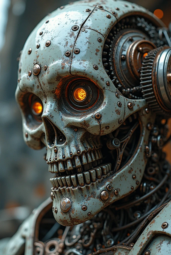 a drawing of a skull with a mechanical face and a clock, highly detailed dark art, detailed steampunk illustration, insanely detailed linework, insanely detailed art, very detailed digital art, high detailed art, highly detailed art, highly detailed drawing, highly detailed artwork, highly detailed illustration, highly detailed portrait, overdetailed art, very detailed art, insanely intricate, extremely detailed portrait, SteamPunkAI