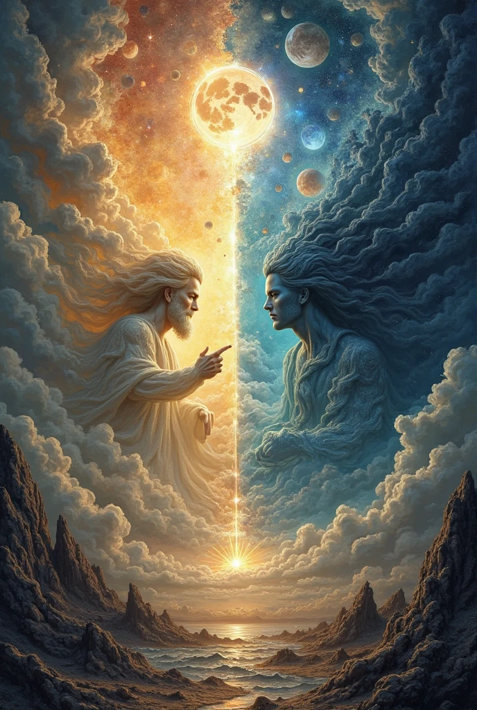 How do you see God and the devil?