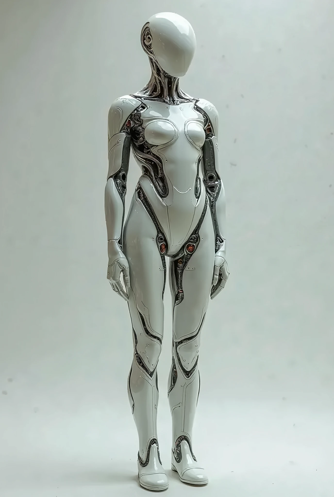 a highly detailed sex android stuffed into a huge duralumin case, full body shot from head to thighs, wearing default lingerie, padded, expressionless, realistic skin texture, beautiful and exquisitely detailed face and eyelids with long eyelashes, closed eyes, beautiful and exquisitely detailed lips, beautiful and exquisitely detailed decollete, beautiful and exquisitely detailed large breasts, beautiful and exquisitely detailed waist, beautiful and exquisitely detailed navel, beautiful and exquisitely detailed thighs, human-like appearance, more beautiful than human, marble background, (best quality,4k,8k,highres,masterpiece:1.2),ultra-detailed,(realistic,photorealistic,photo-realistic:1.37),concept art,3d render,highly detailed,cinematic lighting,hyper detailed,intricate details,extremely detailed