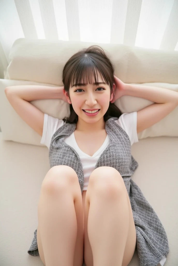 High resolution、High level image quality、In 8K、real live action、raw picturegraphy、highest quality、masterpiece、超High resolution、raw picture、Len、beautiful feces、table top、((Obscene content))、For adults、charm of 、absurd、((((Japanese elementary school student))))、japanese girl、((8-year-old))、((With a round face))、((cute little face))、(((((shy laugh)))))、white skin、((Chubby body type))、Physical examination of adolescents、、knees、 thighs thighs thighs、anatomically correct、alone、whole body、very nice、(((ChildLen's Clothing)))、 ((Pussy))、(Mans Juspenders))、（Photoreal：1.37）、photon mapping、realistic、radio city、Physically based rendering、picture、(((Japanese junior idol)))、sparkling eyes、glossy lips、too bright natural light、bright sun、too bright sunlight、(((((8-year-old)))))、(((Pussy)))、((Petcha pie))、（(A room in a western-style hotel)、show off、open your legs、show off、blur the background,pussy,((masturbation))
